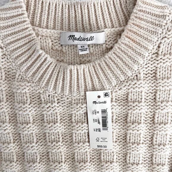 Madewell Cream Sleeveless Knit Vest - Picture 4 of 10